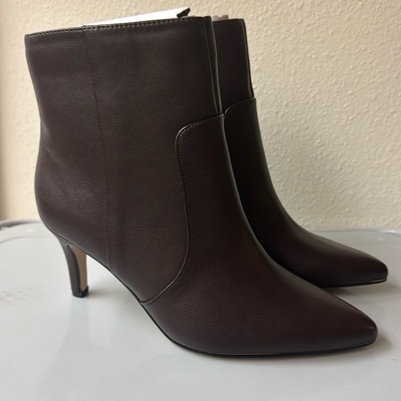 Brand New Brown Leather Ankle Boots - Picture 5 of 6